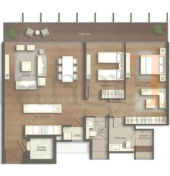 Hilltops, 101 Cairnhill Circle, 2 Bedrooms, 1,335 sqft, Condominium For Rent, by Jamie Yoeng, 22226308 - PropertyGuru.com.sg