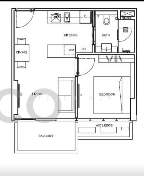 6 Derbyshire, 6 Derbyshire Road, 1 Bedroom, 528 sqft, Condominium For Rent, by Steven Wen, 22228434 - PropertyGuru.com.sg