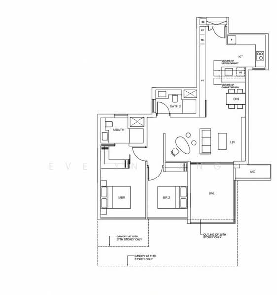 Cairnhill Nine, 15 Cairnhill Road, 2 Bedrooms, 1,324 sqft, Condominium For Rent, by Evelyn Fang, 22231404 - PropertyGuru.com.sg