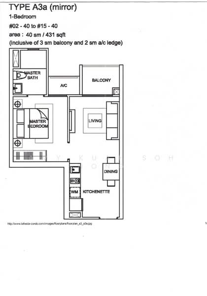 La Fiesta, Sengkang Square, 1 Bedroom, 431 sqft, Condominium For Rent, by Amy Kuah Soh Hong, 22253432 - PropertyGuru.com.sg