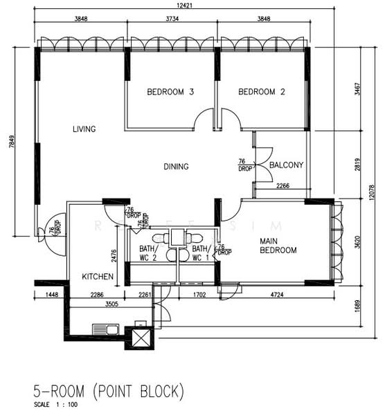 79 Marine Drive, 79 Marine Drive, 3 Bedrooms, 1,292 sqft, HDB Flat For Rent, by Renee Sim, 22257521 - PropertyGuru.com.sg