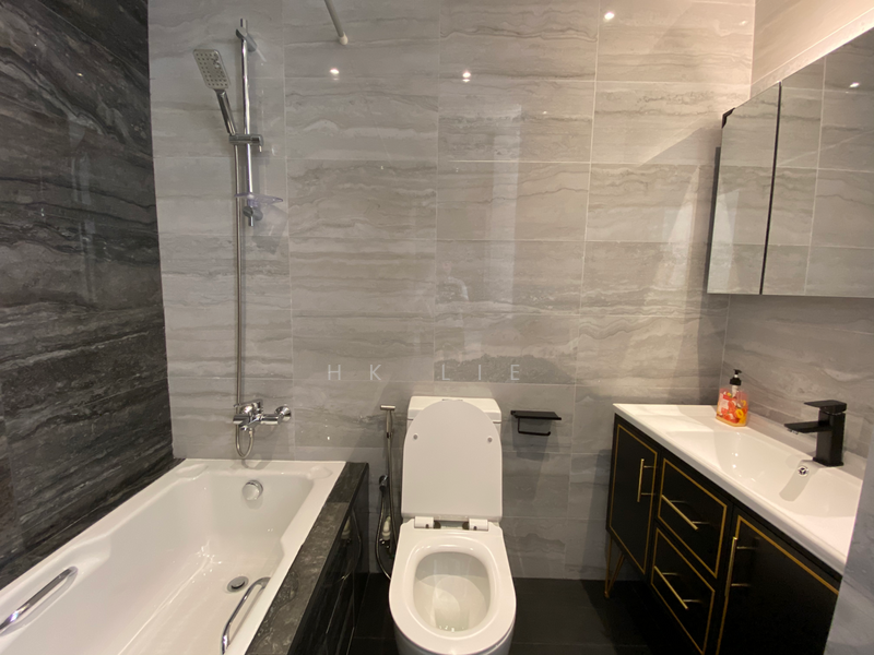 Attached bathroom