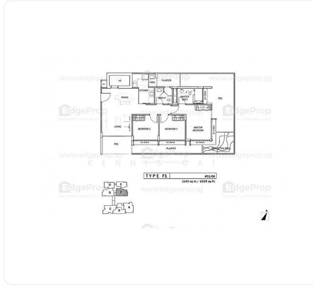 The Nclave, 83 Lorong N Telok Kurau, East Coast / Marine Parade, 3 Bedrooms, 1,200 sqft, Apartment For Rent, by Kennis Cai, 22283217 - PropertyGuru.com.sg