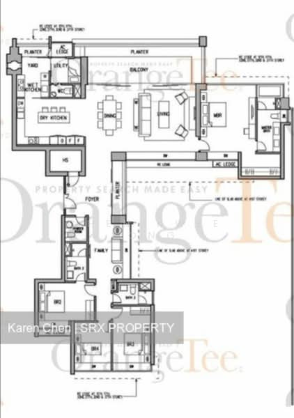 Sky @ Eleven, 7 Thomson Lane, 4 Bedrooms, 2,713 sqft, Condominium For Rent, by Chen Kwee Fong, 22290308 - PropertyGuru.com.sg
