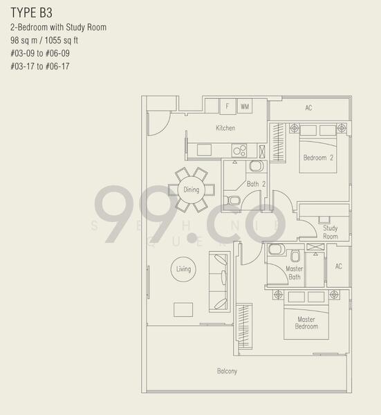WaterScape @ Cavenagh, 65 Cavenagh Road, 1 Bedroom, 581 sqft, Apartment For Rent, by Stephanie Quek, 22295651 - PropertyGuru.com.sg