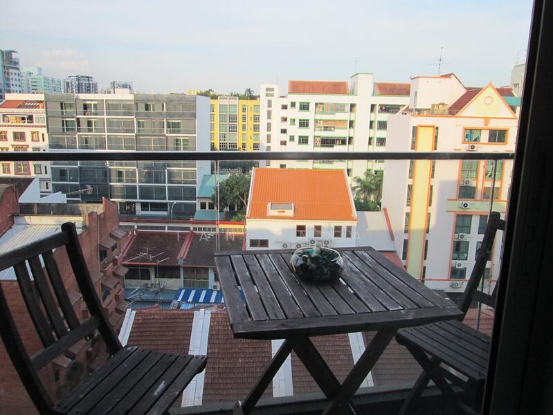 Centra Studios, 25 Lorong 25 Geylang, Eunos / Geylang / Paya Lebar, 1 Bedroom, 484 sqft, Condominium For Rent, by Tan Anna, 22340624 - Balcony - PropertyGuru.com.sg