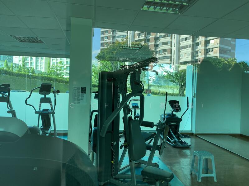 Well equipped & Good size gym