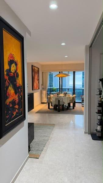 Marina Bay Suites, 3 Central Boulevard, Boat Quay / Raffles Place / Marina, 4 Bedrooms, 2,681 sqft, Apartment For Rent, by Cynthia Pang, 22348382 - Dining Room - PropertyGuru.com.sg