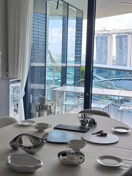 Marina Bay Suites, 3 Central Boulevard, Boat Quay / Raffles Place / Marina, 4 Bedrooms, 2,681 sqft, Apartment For Rent, by Cynthia Pang, 22348382 - Dining Room - PropertyGuru.com.sg