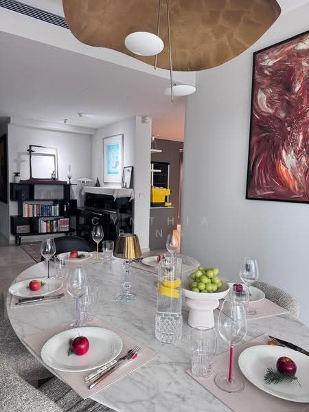 Marina Bay Suites, 3 Central Boulevard, Boat Quay / Raffles Place / Marina, 4 Bedrooms, 2,681 sqft, Apartment For Rent, by Cynthia Pang, 22348382 - Dining Room - PropertyGuru.com.sg