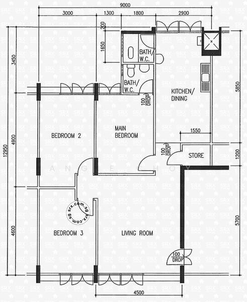 101 Serangoon North Avenue 1, 101 Serangoon North Avenue 1, 1 Bedroom, 300 sqft, HDB Flat For Rent, by Angie Choy, 22355072 - PropertyGuru.com.sg