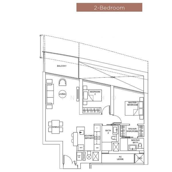 Marina One Residences, 21 Marina Way, Boat Quay / Raffles Place / Marina, 2 Bedrooms, 1,012 sqft, Condominium For Rent, by Tina Ho, 22380442 - PropertyGuru.com.sg
