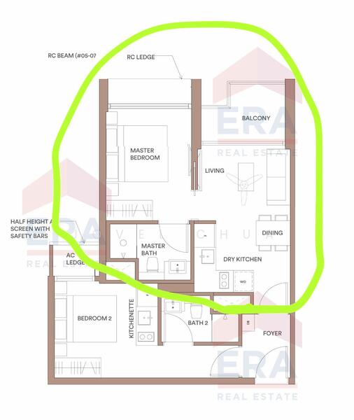 Park Place Residences, 6 Paya Lebar Road, 1 Bedroom, 484 sqft, Condominium For Rent, by Jovel Chua, 22387938 - PropertyGuru.com.sg