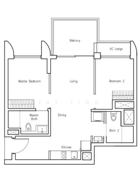 Lakeville, 1 Jurong Lake Link, 2 Bedrooms, 732 sqft, Condominium For Rent, by Jay Ting, 22389207 - PropertyGuru.com.sg