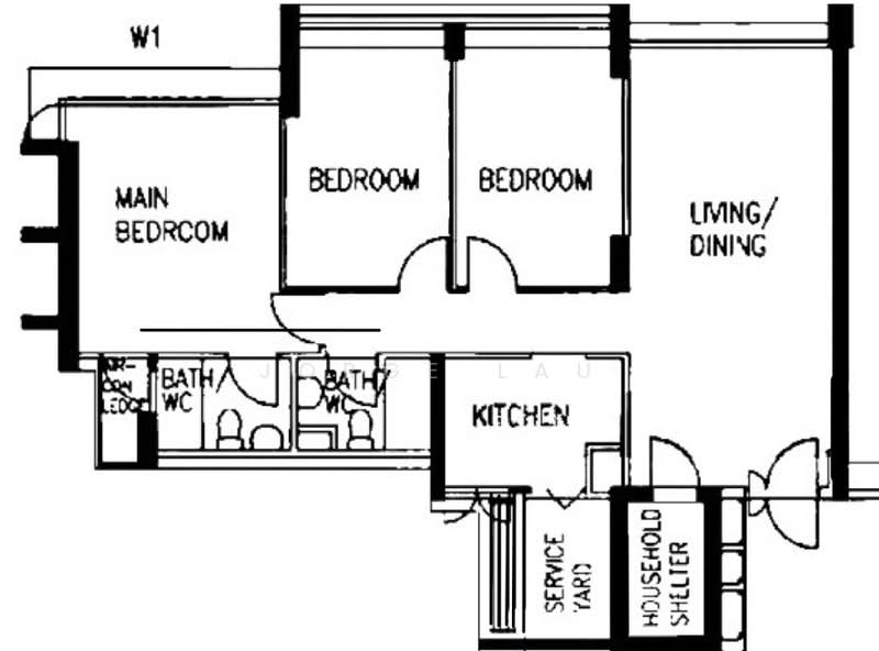 338A Tah Ching Road, 338A Tah Ching Road, 3 Bedrooms, 1,001 sqft, HDB Flat For Rent, by Jorge Lau, 22391856 - PropertyGuru.com.sg