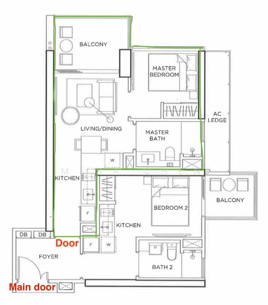 Gem Residences, , 1 Bedroom, 484 sqft, Condominium For Rent, by Mega Chen, 22391885 - PropertyGuru.com.sg