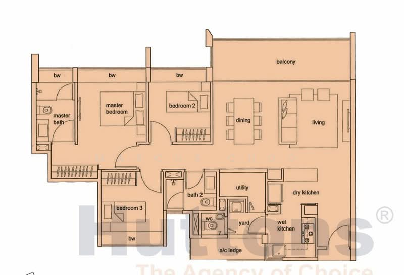 Hundred Trees, 85 West Coast Drive, 3 Bedrooms, 1,162 sqft, Condominium For Rent, by Marcus Choo, 22410234 - PropertyGuru.com.sg