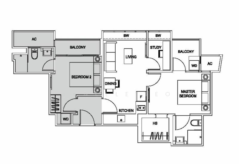 Cassia Edge, 343 Guillemard Road, 1 Bedroom, 500 sqft, Apartment For Rent, by Janelle Teo, 22422075 - PropertyGuru.com.sg