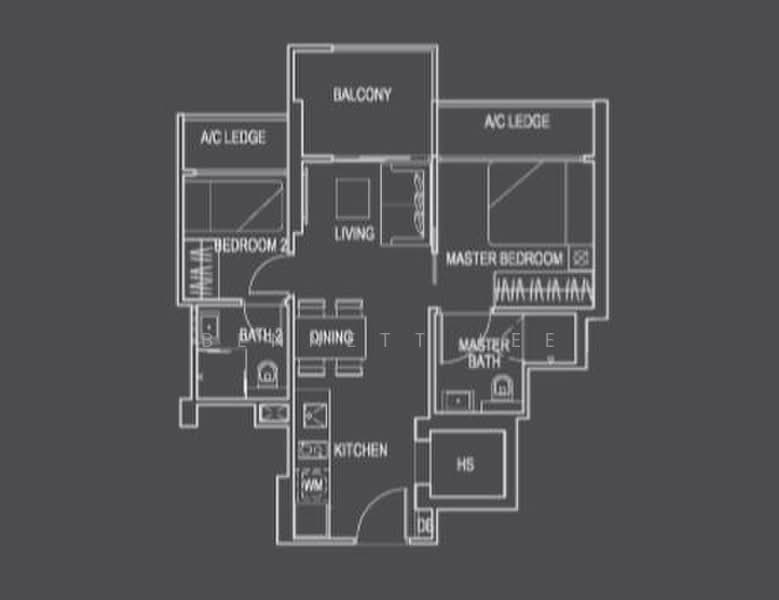 26 Newton, , 2 Bedrooms, 560 sqft, Condominium For Rent, by Bennett Lee, 22429843 - PropertyGuru.com.sg