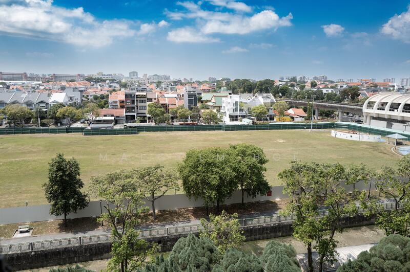 Astoria Park, 34 Lorong Mydin, 2 Bedrooms, 1,001 sqft, Condominium For Rent, by Malcolm Hoe, 22435958 - View From Living room - PropertyGuru.com.sg