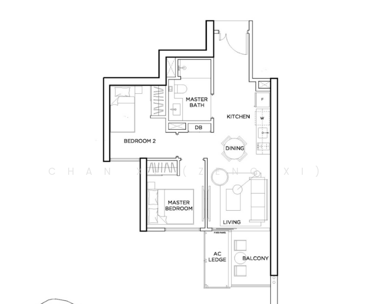 Gem Residences, Lorong 4 / Lorong 6 Toa Payoh, 2 Bedrooms, 570 sqft, Condominium For Rent, by Chan Xi, 22442915 - PropertyGuru.com.sg