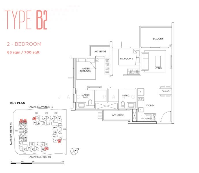 The Alps Residences, Tampines Avenue 10, 2 Bedrooms, 700 sqft, Condominium For Rent, by Jack Pang, 22491049 - PropertyGuru.com.sg
