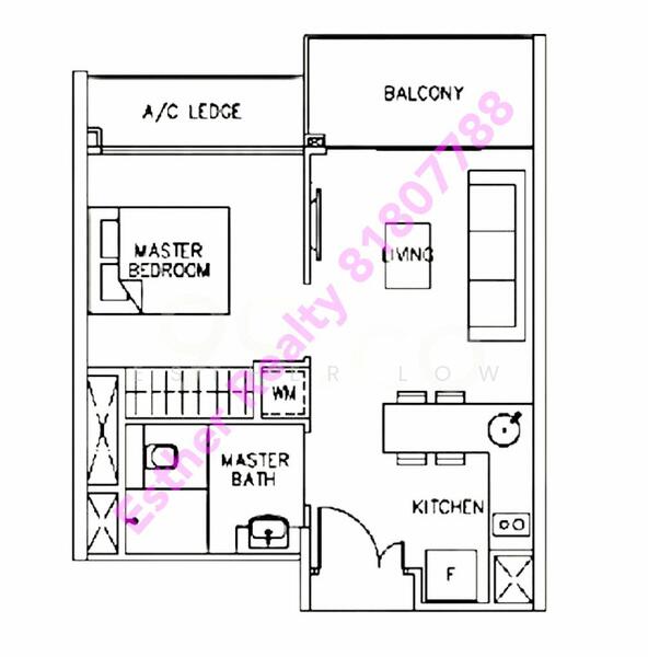 Ripple Bay, 2 Pasir Ris Link, 1 Bedroom, 484 sqft, Condominium For Rent, by Esther Low, 22500921 - PropertyGuru.com.sg