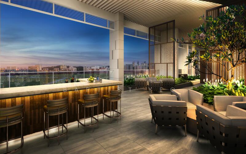 Artist impression-Outdoor party area in the sky