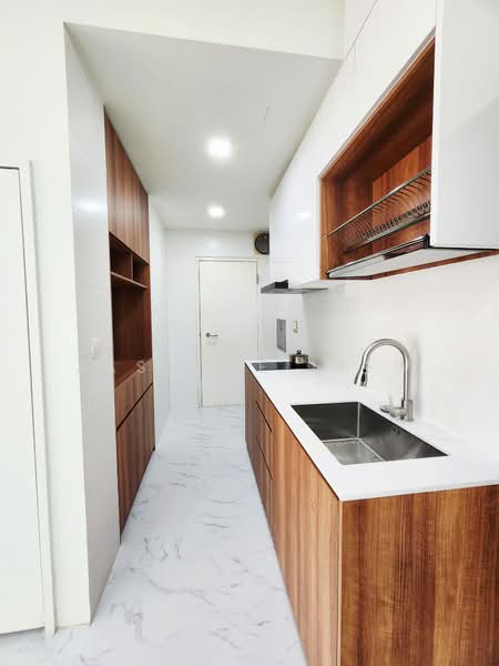 Riz Haven, 193 Jalan Loyang Besar, 1 Bedroom, 570 sqft, Condominium For Rent, by Jasmine Liew, 22544003 - Open Kitchen - PropertyGuru.com.sg