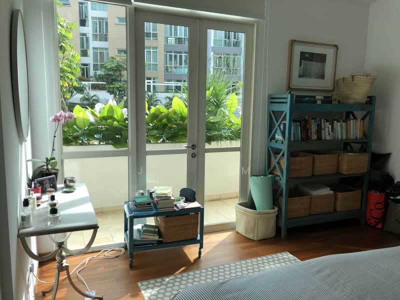 The Tresor, 26 Duchess Road, 4 Bedrooms, 2,185 sqft, Condominium For Rent, by Joy Yim, 22636862 - Master bedroom with balcony - PropertyGuru.com.sg