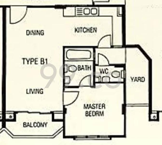 Versailles, 133 Hemmant Road, East Coast / Marine Parade, 1 Bedroom, 743 sqft, Condominium For Rent, by Andy Lim, 22683525 - PropertyGuru.com.sg