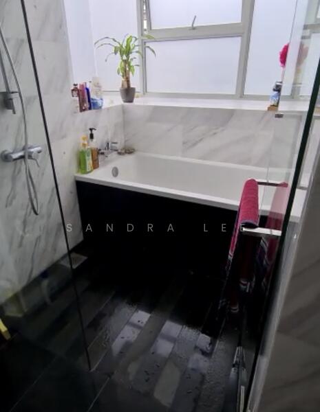 Spring Residences, 25 Ewe Boon Road, 2 Bedrooms, 1,105 sqft, Apartment For Rent, by Sandra Lee, 22705169 - Master Toilet shower and bathtub - PropertyGuru.com.sg