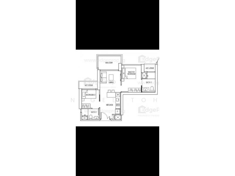 Alex Residences, 28 Alexandra View, 2 Bedrooms, 657 sqft, Condominium For Rent, by Nigel Toh, 22706296 - PropertyGuru.com.sg