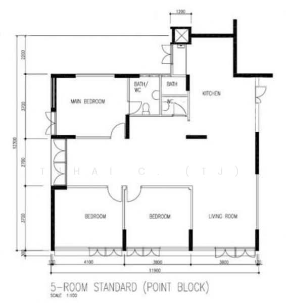 110 Spottiswoode Park Road, 110 Spottiswoode Park Road, 3 Bedrooms, 1,302 sqft, HDB Flat For Rent, by TJHAI C. (TJ), 22711832 - PropertyGuru.com.sg