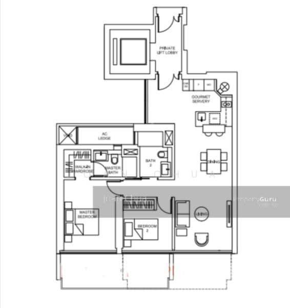 Marina One Residences, 23 Marina Way, Boat Quay / Raffles Place / Marina, 2 Bedrooms, 1,119 sqft, Condominium For Rent, by Joan Chua, 22756287 - PropertyGuru.com.sg