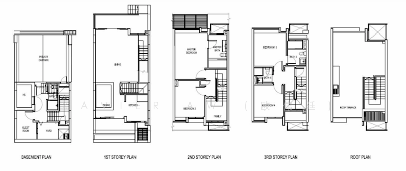 Cabana, Sunrise Terrace, 4 Bedrooms, 2,917 sqft, Cluster House For Sale, by Xavier Aw (欧伟廷), 22762007 - PropertyGuru.com.sg