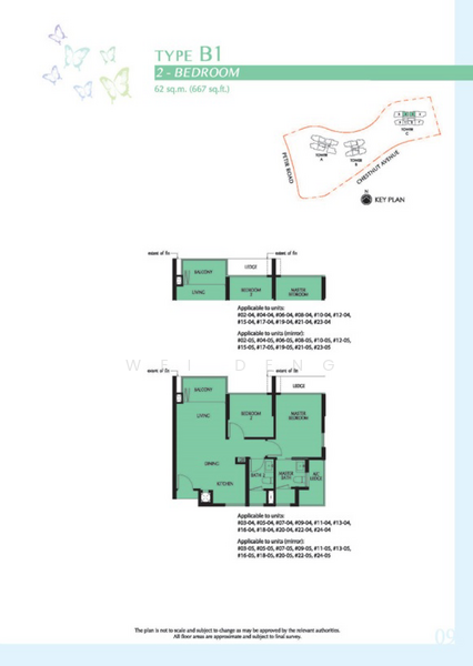 Eco Sanctuary, 61 Chestnut Ave, 2 Bedrooms, 667 sqft, Condominium For Rent, by WEI DENG, 22762925 - PropertyGuru.com.sg