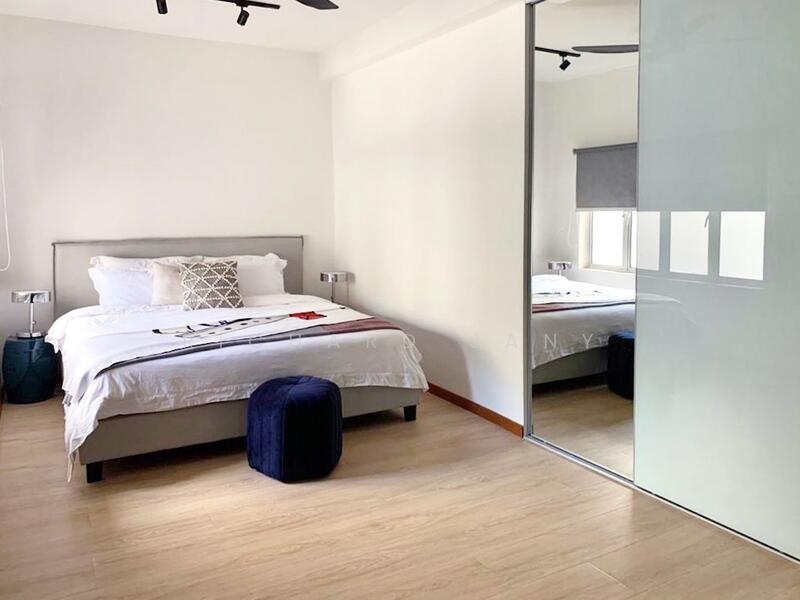 Master bedroom with abundant wardrobe space