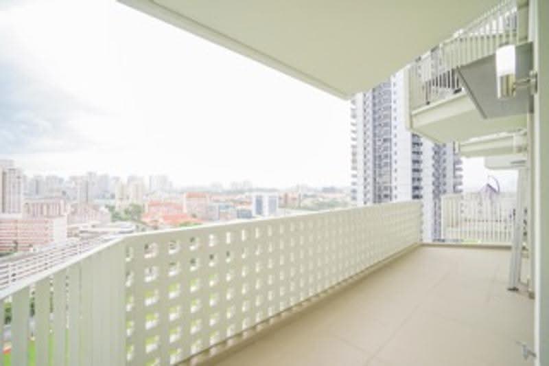 Sky Habitat, 7 Bishan Street 15, Ang Mo Kio / Bishan / Thomson, 2 Bedrooms, 893 sqft, Condominium For Rent, by Quek Yee Yong, 22880126 - Balcony - PropertyGuru.com.sg