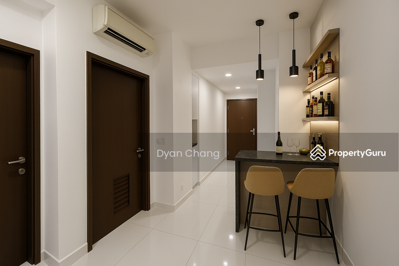 Illustration only - Proposed idea for Living cum Dining Area