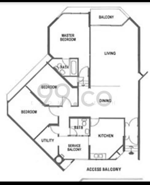 Ivory Heights, Jurong East Street 13, 3 Bedrooms, 1,668 sqft, Condominium For Rent, by Elonn Seah, 22887068 - PropertyGuru.com.sg