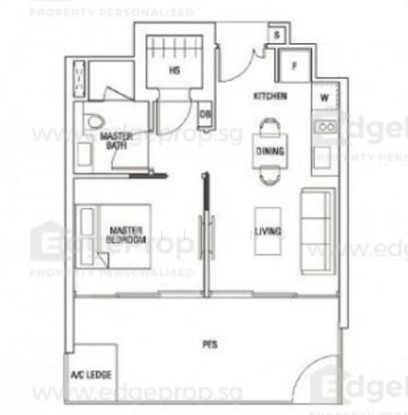 The Scala @ Lorong Chuan, 120 Serangoon Avenue 3, 1 Bedroom, 592 sqft, Condominium For Rent, by Velle Ng, 22887442 - PropertyGuru.com.sg