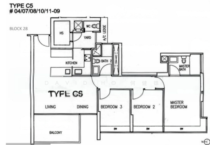 Vista Residences, 28 Jalan Datoh, 3 Bedrooms, 1,183 sqft, Condominium For Rent, by David Ho 何健雄, 22911690 - PropertyGuru.com.sg