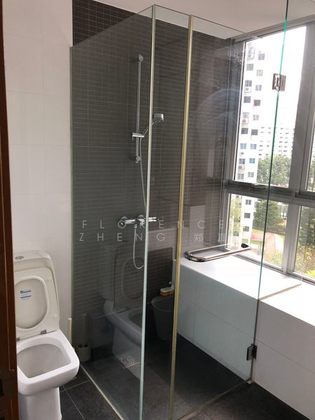 common bathroom bright and airy