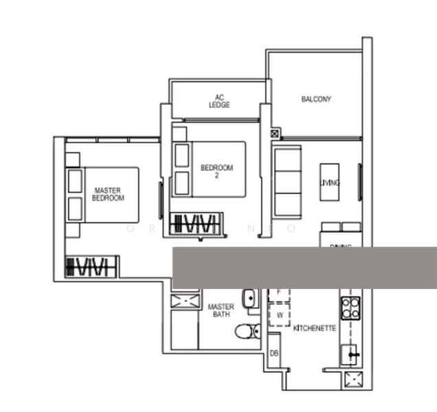 Parc Riviera, 101 West Coast Vale, 2 Bedrooms, 603 sqft, Condominium For Sale, by Grace Neo, 22926219 - PropertyGuru.com.sg