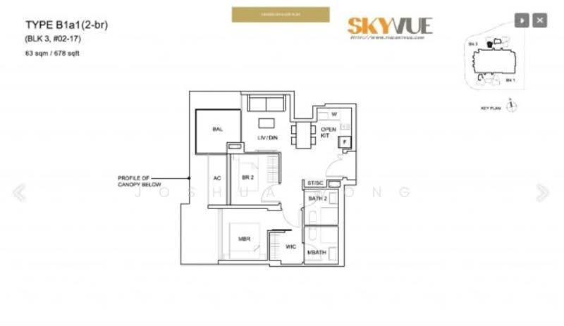 Sky Vue, Bishan Street 14, Ang Mo Kio / Bishan / Thomson, 2 Bedrooms, 678 sqft, Condominium For Rent, by Joshua Wong, 22937790 - PropertyGuru.com.sg
