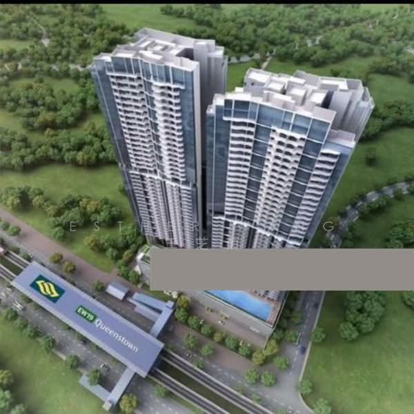 Queens Peak, 1 Dundee Road, 2 Bedrooms, 624 sqft, Condominium For Rent, by Esther Wang 王芝茵, 22941670 - PropertyGuru.com.sg