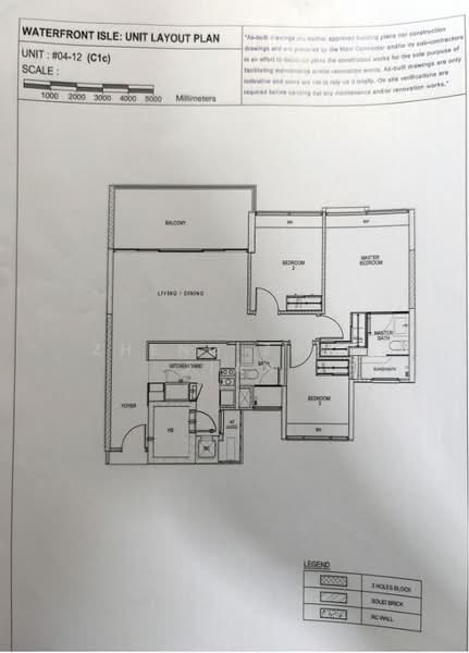 Waterfront Isle, 732 Bedok Reservoir Road, 3 Bedrooms, 1,152 sqft, Condominium For Rent, by Zheng Zong Jian, 22948746 - PropertyGuru.com.sg