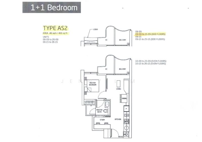 Queens Peak, Dundee Road, 1 Bedroom, 495 sqft, Condominium For Rent, by Jenny Lim, 22963299 - PropertyGuru.com.sg