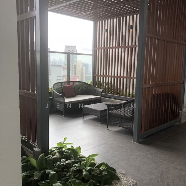 Queens Peak, Dundee Road, 1 Bedroom, 495 sqft, Condominium For Rent, by Jenny Lim, 22963299 - Lounge - PropertyGuru.com.sg